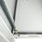 Szafa rack 19'' stojąca 22U 600x1000x1081mm MobiRack by RackMatic Biała i drzwiczki metalowe perforowane