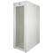 Armário rack 19'' pé 32U 600x1000x1536mm MobiRack by RackMatic Branco e porta metálica perfurada