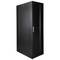Szafa rack 19'' stojąca 42U 600x1000x1980mm MobiRack by RackMatic Czarna i drzwiczki metalowe perforowane