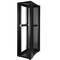 Armario rack 19'' de pie 47U 600x1000x2202mm MobiRack de RackMatic Negro y puerta de metal perforado