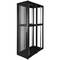 Armari rack 19'' de peu 47U 600x1200x2202mm MobiRack de RackMatic Negre i porta de metall perforat