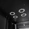 Armari rack 19'' de peu 47U 600x1200x2202mm MobiRack de RackMatic Negre i porta de metall perforat