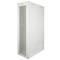 Armário rack 19'' pé 47U 600x1200x2202mm MobiRack by RackMatic Branco e porta metálica perfurada