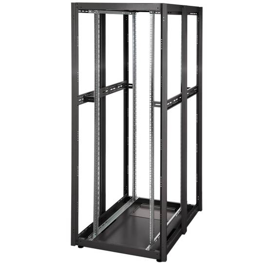 Armario rack 19'' de pie 42U 800x1200x1980mm MobiRack de RackMatic Negro y puerta de metal perforado