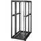 Armario rack 19'' de pie 42U 800x1200x1980mm MobiRack de RackMatic Negro y puerta de metal perforado