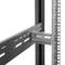 Armario rack 19'' de pie 42U 800x1200x1980mm MobiRack de RackMatic Negro y puerta de metal perforado