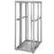 Armário rack 19'' 42U 800x1200x1980mm MobiRack by RackMatic Branco e porta metálica perfurada