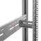 Armário rack 19'' 42U 800x1200x1980mm MobiRack by RackMatic Branco e porta metálica perfurada