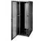 Rack cabinet 19'' standing 47U 800x1200x2202mm MobiRack by RackMatic Black and perforated metal door