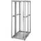 19'' Stand-Rack-Schrank 47 HE 800 x 1200 x 2202 mm MobiRack von RackMatic Weiße und perforierte Metalltür