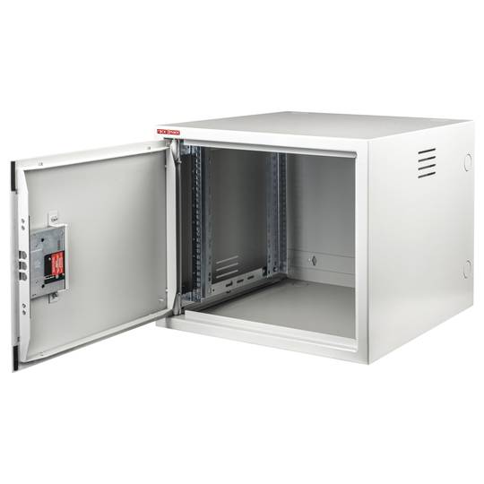 7U vandaalbestendige beveiligingskast voor wandmontage IP20 600 x 600 x 428