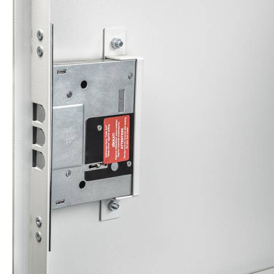 7U vandaalbestendige beveiligingskast voor wandmontage IP20 600 x 600 x 428
