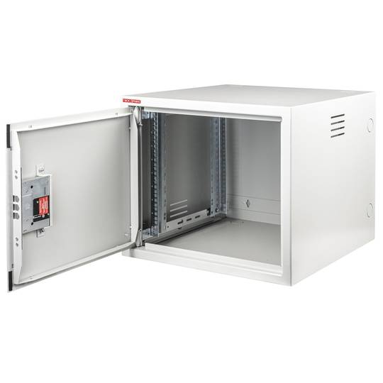 9U vandaalbestendige beveiligingskast voor wandmontage IP20 600 x 600 x 517