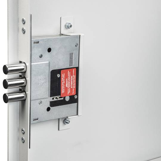 9U vandaalbestendige beveiligingskast voor wandmontage IP20 600 x 600 x 517