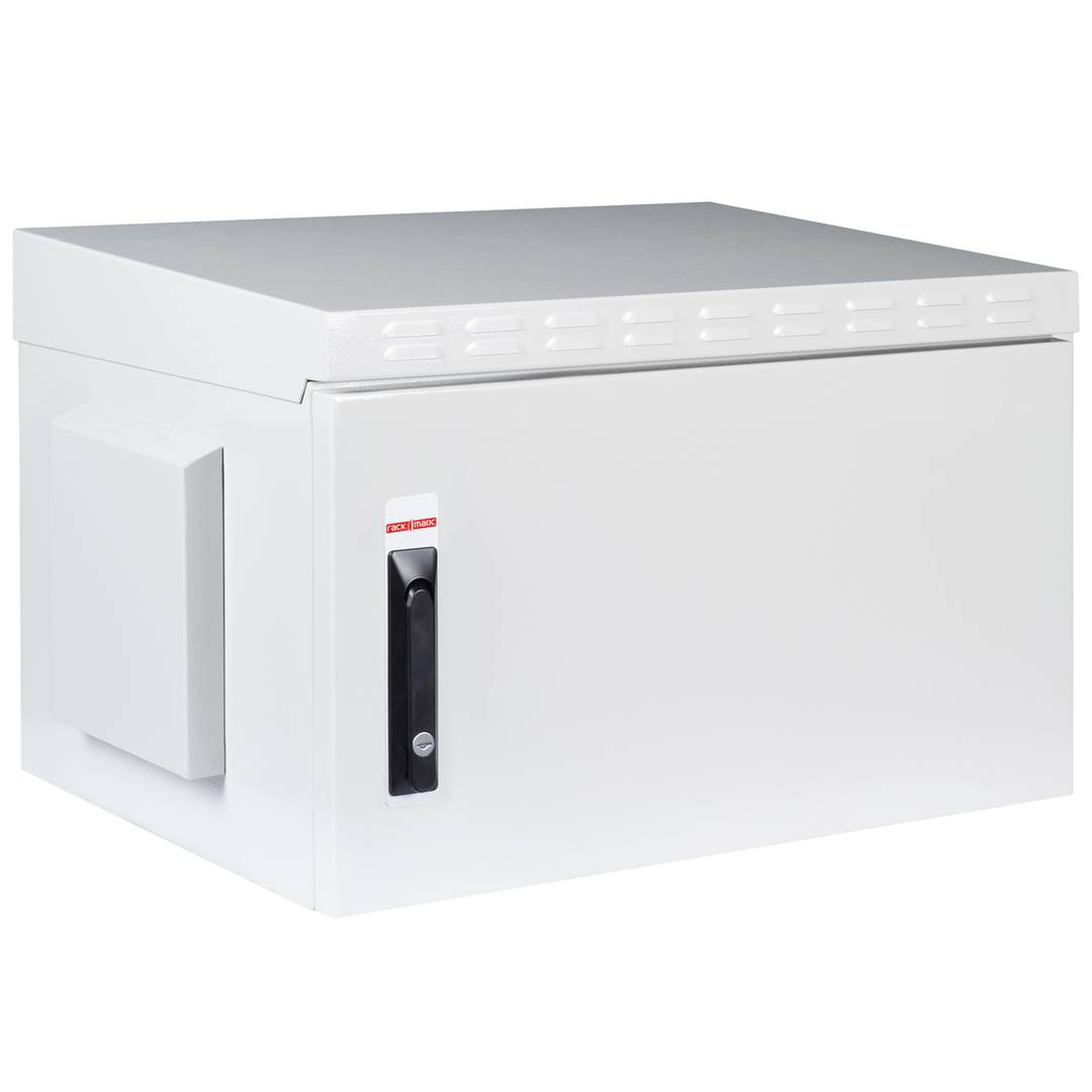 Dubbel verankerde buitenwandgemonteerde rackkast 7U IP55 600 x 450 x 490