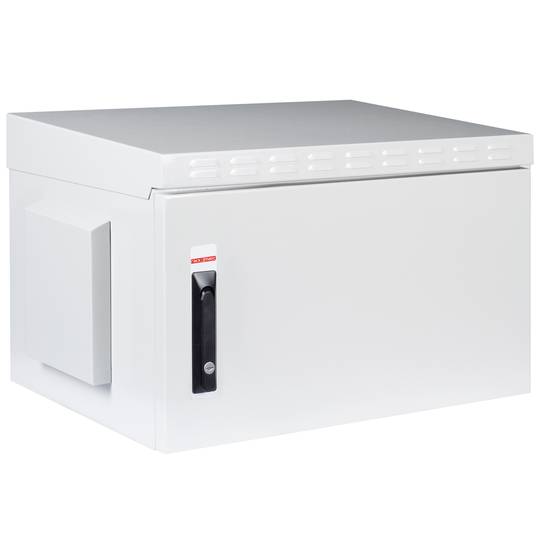 Dubbel verankerde buitenwandgemonteerde rackkast 7U IP55 600 x 450 x 490
