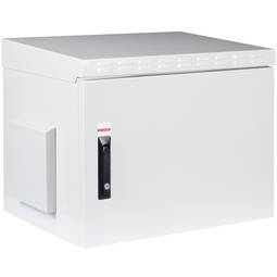 Dubbel verankerde buitenbeveiliging aan de muur gemonteerde rackkast 9U IP55 600 x 450 x 579