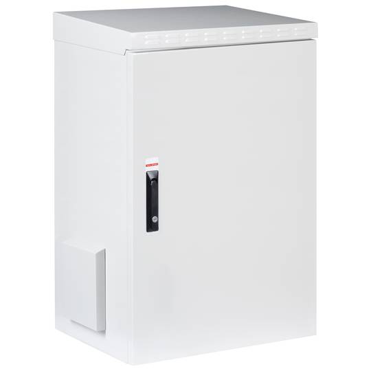 Armadio rack da parete di sicurezza per esterno a doppio ancoraggio 22U IP55 600 x 450 x 1157