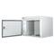 Outdoor security wall cabinet with 1 lock 7U IP55 600 x 450 x 490