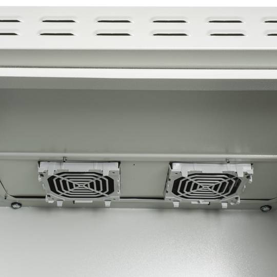 Armari Rack mural de seguretat per a exterior de 2 tancaments 12U IP55 600 x 450 x 713