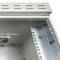 Outdoor beveiligde wandgemonteerde rackkast met 2 sloten 16U IP55 600 x 450 x 841