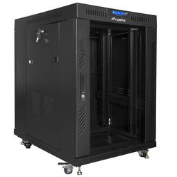 Rackkast 19" staand 15U F1000 800x1000x905mm zwart Lanberg