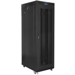 Armadio Rack 19" da pavimento 27U F1000 800x1000x1431mm nero Lanberg