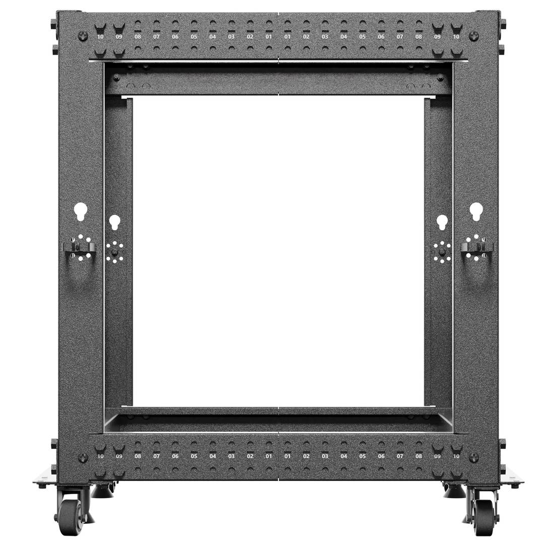 Armario Rack abierto fondo ajustable 19