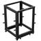 Armoire rack ouvert à profondeur réglable 19