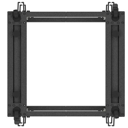 Armoire rack ouvert à profondeur réglable 19