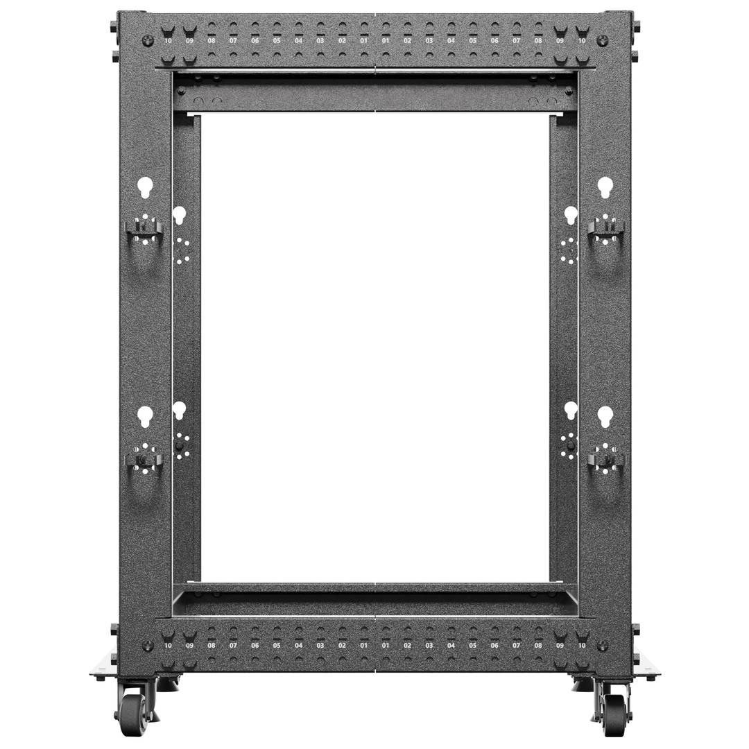 Armoire rack ouvert à profondeur réglable 19