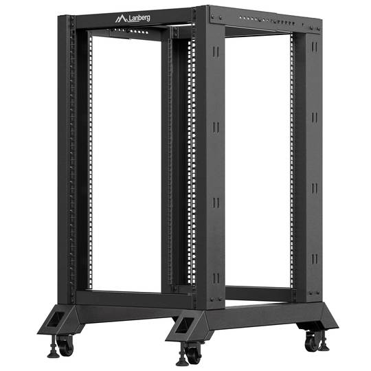 Armadio rack aperto a profondità regolabile 19