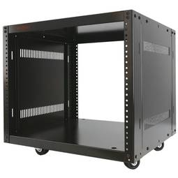 Armadio rack 19'' di studio 8U 507x460x420mm con ruote SOHORack smontato DIY de RackMatic