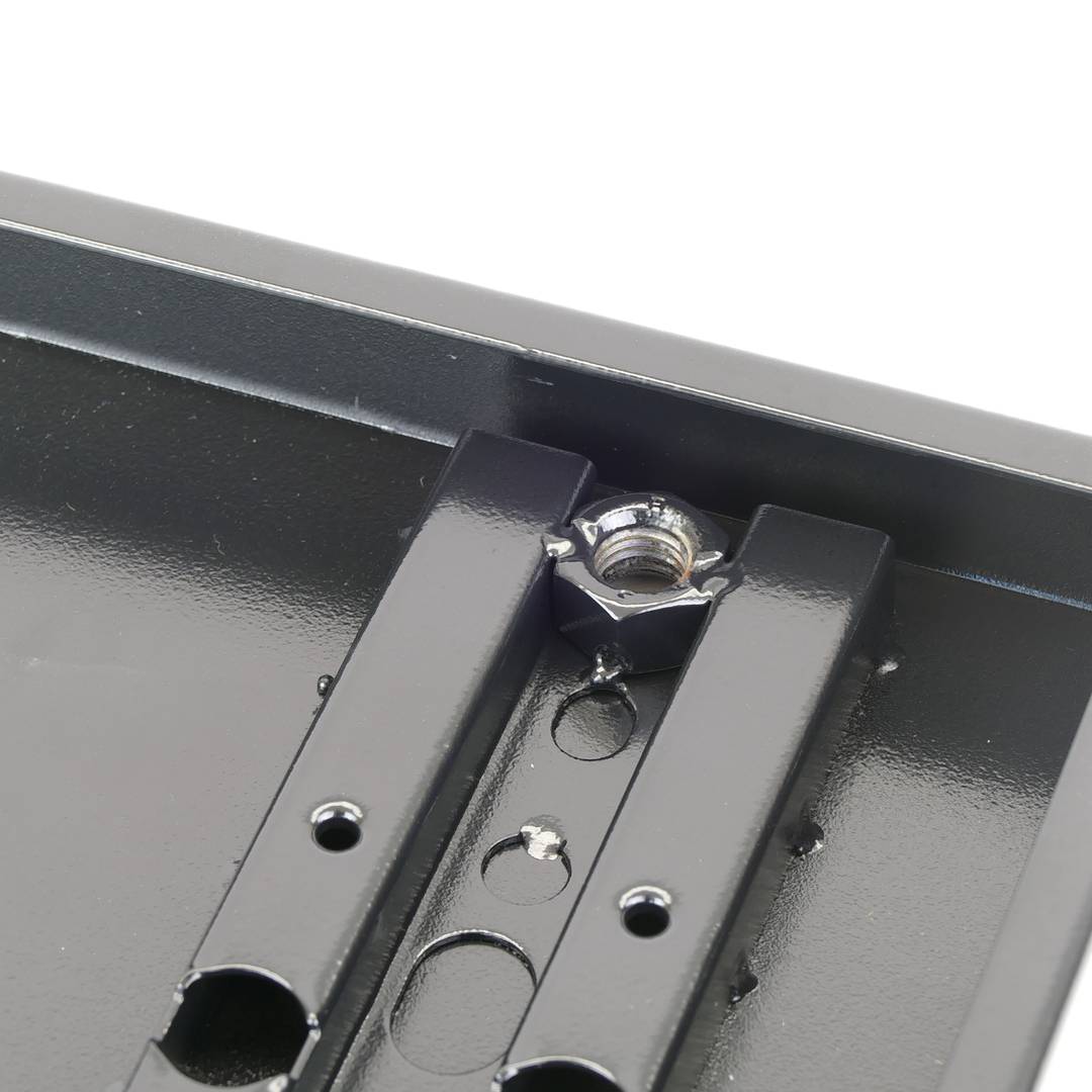 Armadio rack 19'' di studio 12U 507x460x600mm con ruote SOHORack smontato DIY de RackMatic