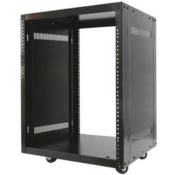 Armadio rack 19'' di studio 16U 507x460x780mm con ruote SOHORack smontato DIY de RackMatic