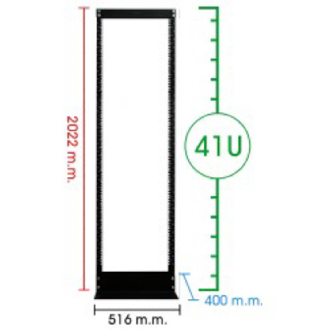 Armadio rack 41U 19 OpenRack RackMatic