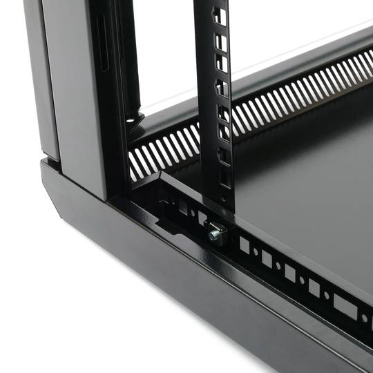 Armário rack mural 19'' 4U 600x300x283mm parede SOHORack de Rackmatic