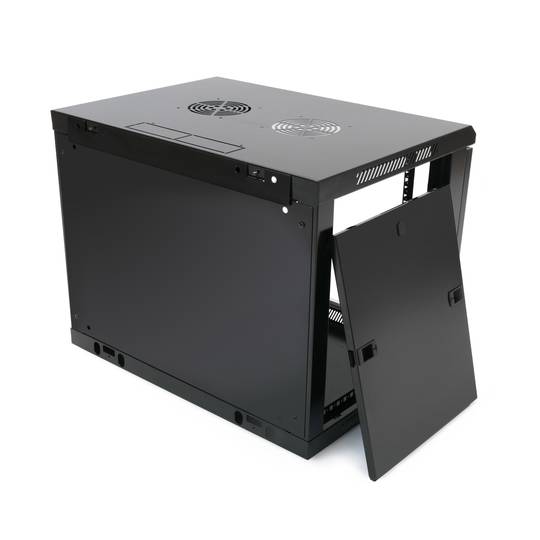 Serverschrank 19'' rack 6HE 600x300x372mm wandverteiler SOHORack Rackmatic