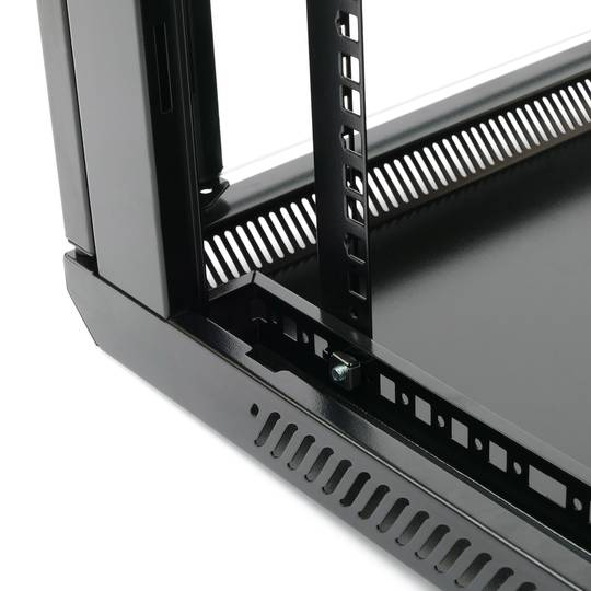 Serverschrank 19'' rack 6HE 600x300x372mm wandverteiler SOHORack Rackmatic
