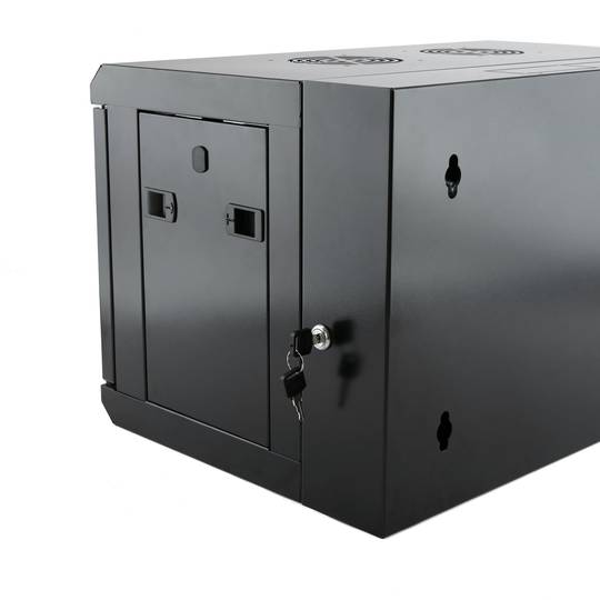 Server rack cabinet 19 inch 6U 600x400x390mm swivel wallmount SOHORack by RackMatic