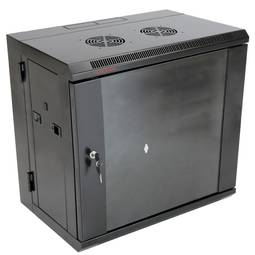 Armadio rack da muro 19" basculante 12U 600x400x640mm parete SOHORack de RackMatic