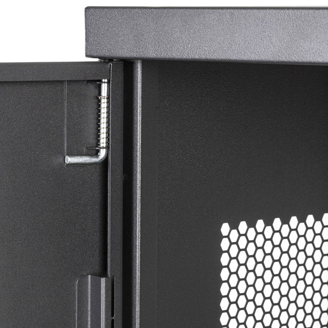 Armari de càrrega i transport per a 14 tablets i portàtils negre amb 16 schuko en 2 regletes