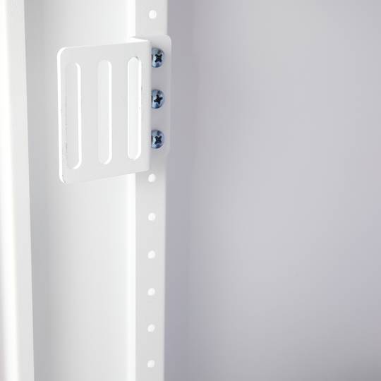 Armario de carga y transporte para 36 ordenador portátil, notebook y tablet blanco