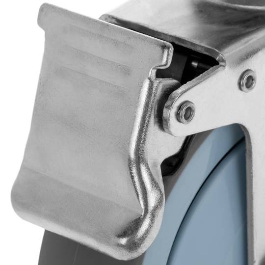 12cm zwenkwielen met rem voor kleerkast Laad- en transportrek Pack 4