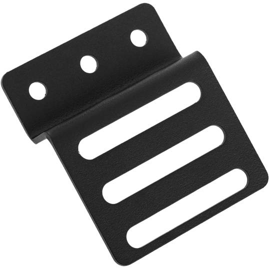 Kit montaje de regleta rack 19” de fijación vertical en armario de transporte negro