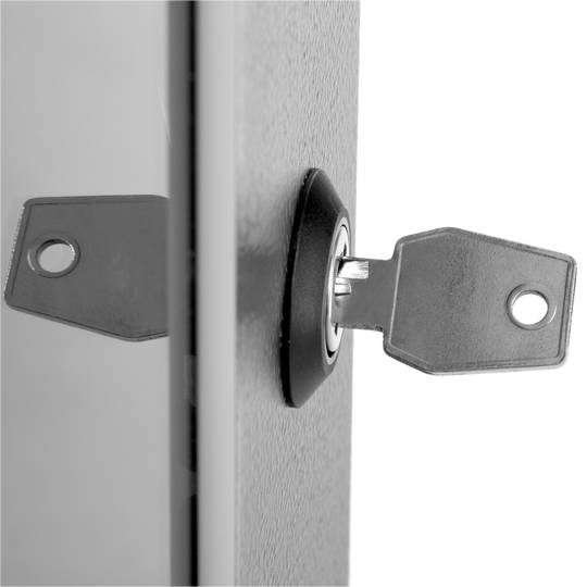 Armário rack de parede 19'' 9U 600x300x506 mm SOHORack by RackMatic em preto RAL 9005