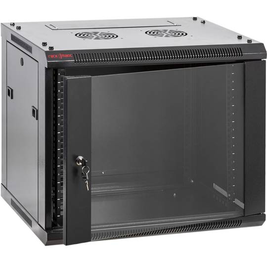 Serverschrank 19'' rack 9HE 570x600x520mm wandverteiler SOHORack unmontiert DIY Rackmatic
