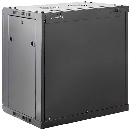 Server rack cabinet 19 inch 12U 570x600x655mm wallmount SOHORack unmounted DIY by RackMatic