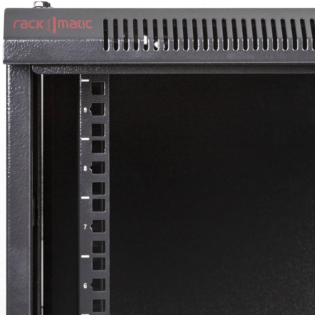 Server rack cabinet 19 inch 12U 570x600x655mm wallmount SOHORack unmounted DIY by RackMatic