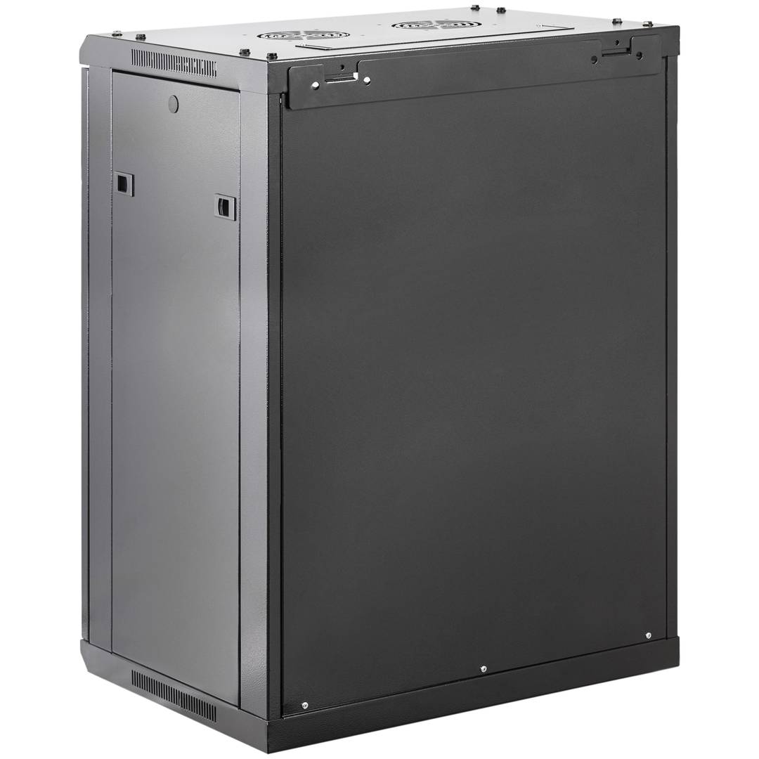Armari rack mural 19' 18U 570x600x920mm paret SOHORack desmuntat DIY de RackMatic